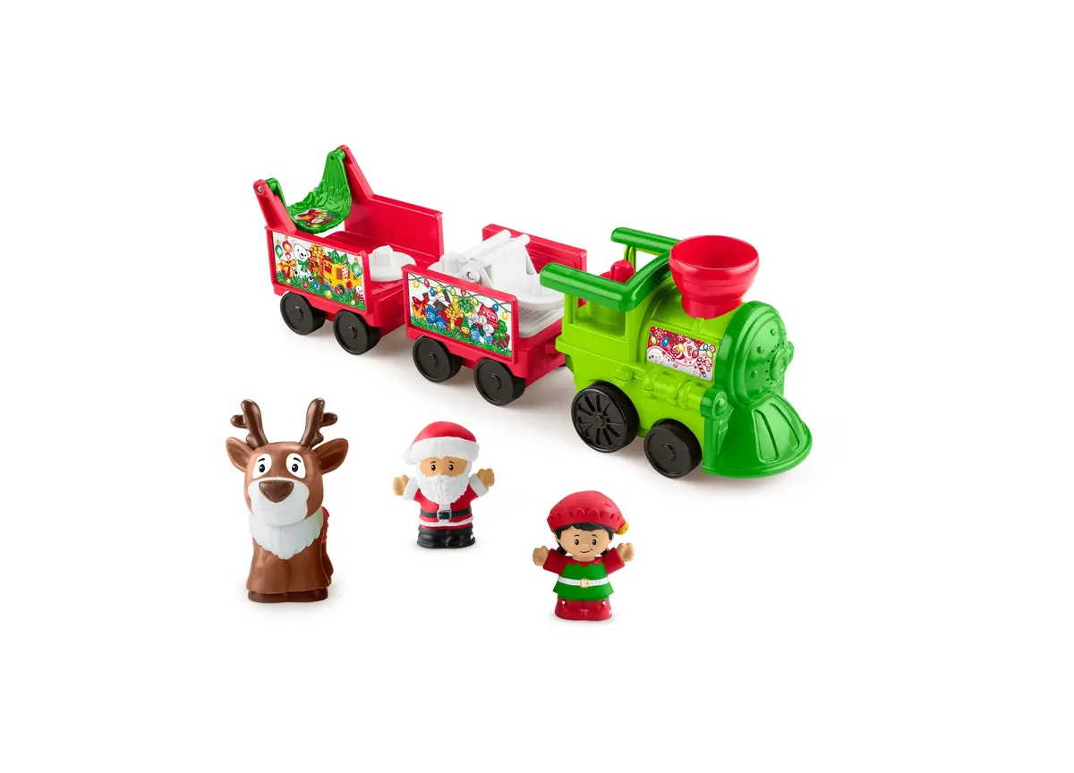 Fisher-Price Little People Musical Christmas Train Toy 1