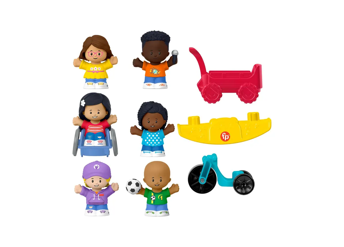 Little People Play For All 9-Piece Figure And Accessory Pack 1