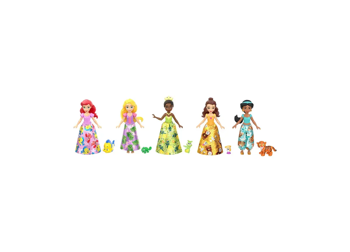 Disney Princess Mini Dolls And Beloved Friends Set - Storytelling Play 1