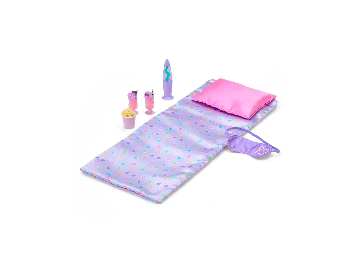 Journey Girls 7-Piece Glam Slumber Party Playset For 18" Dolls 1