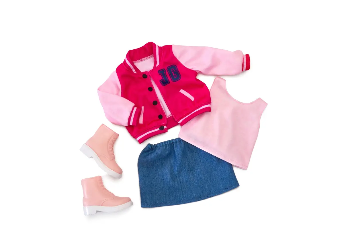 Journey Girls 4-Piece Back To School Fashion Outfit Set For 18" Dolls 1