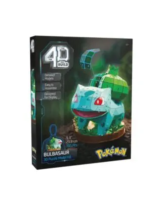 Pokémon Bulbasaur 3D Model Kit - Kanto Starter Collection 195-Pieces 2