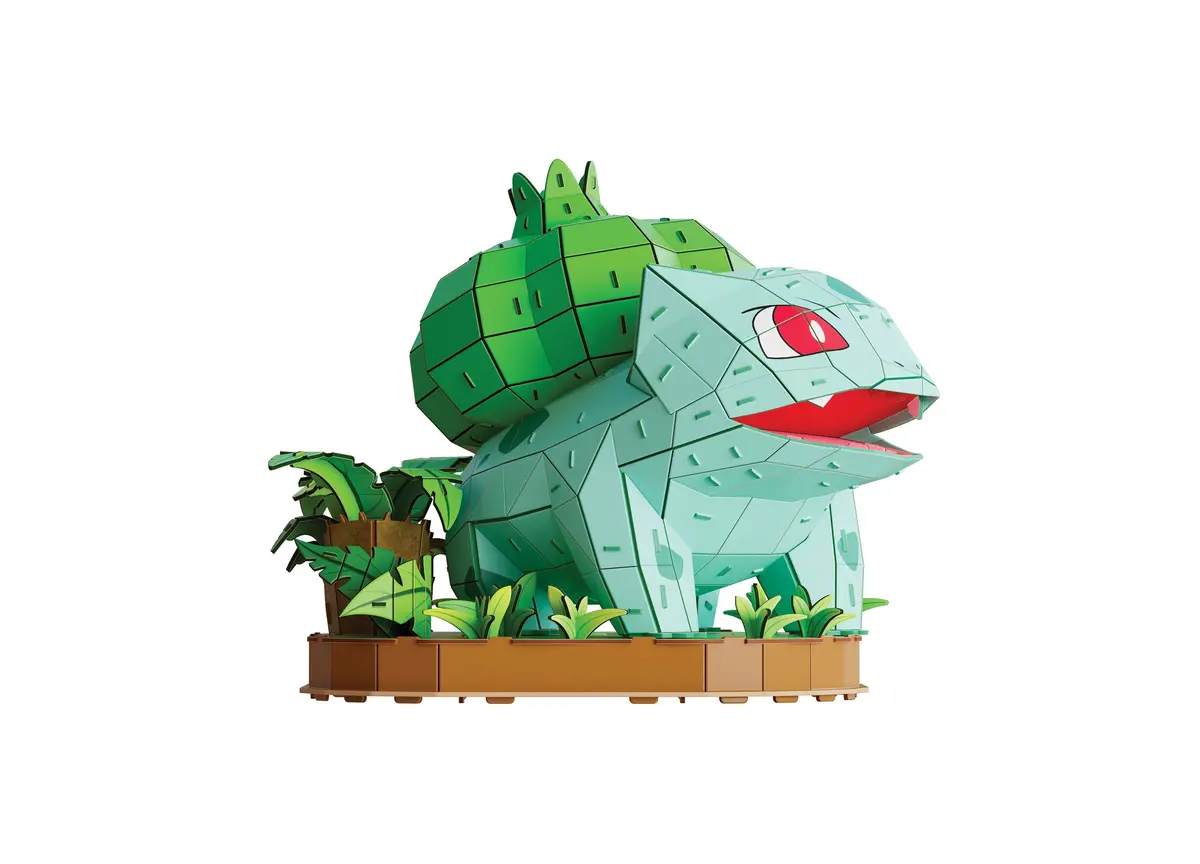 Pokémon Bulbasaur 3D Model Kit - Kanto Starter Collection 195-Pieces 1