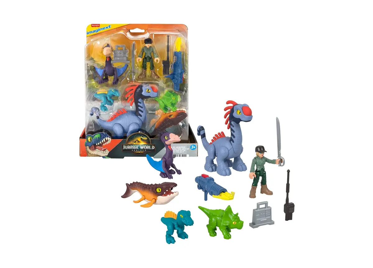 Imaginext Fisher-Price Jurassic World Rebirth Action Figure Set 1