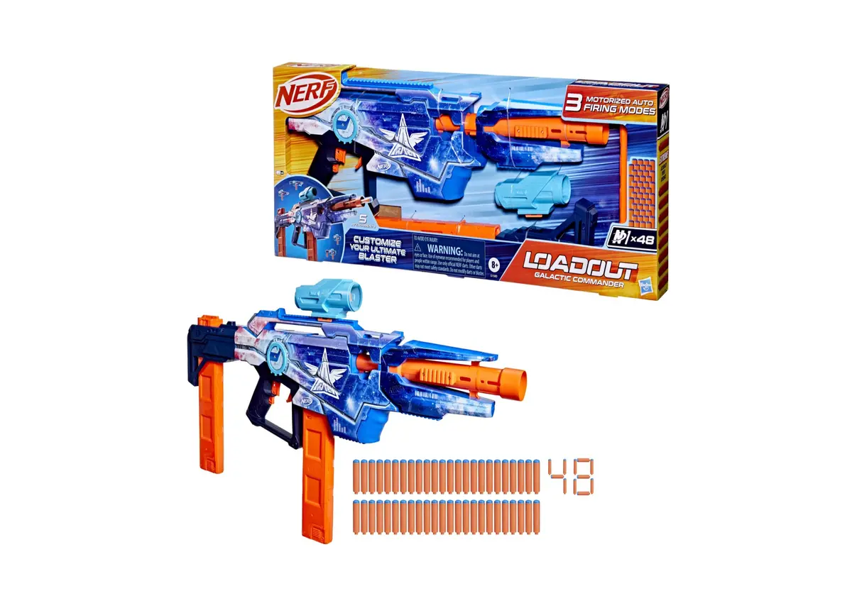 Nerf Loadout Galactic Commander 3-Mode Dart Blaster 1