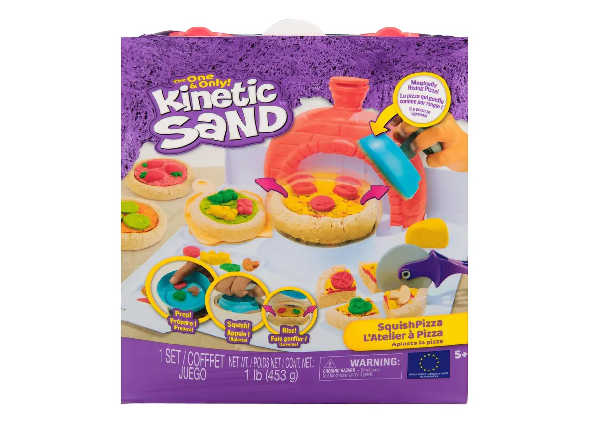 Kinetic Sand Squishpizza Rising Pizza Playset - Multicolor 1