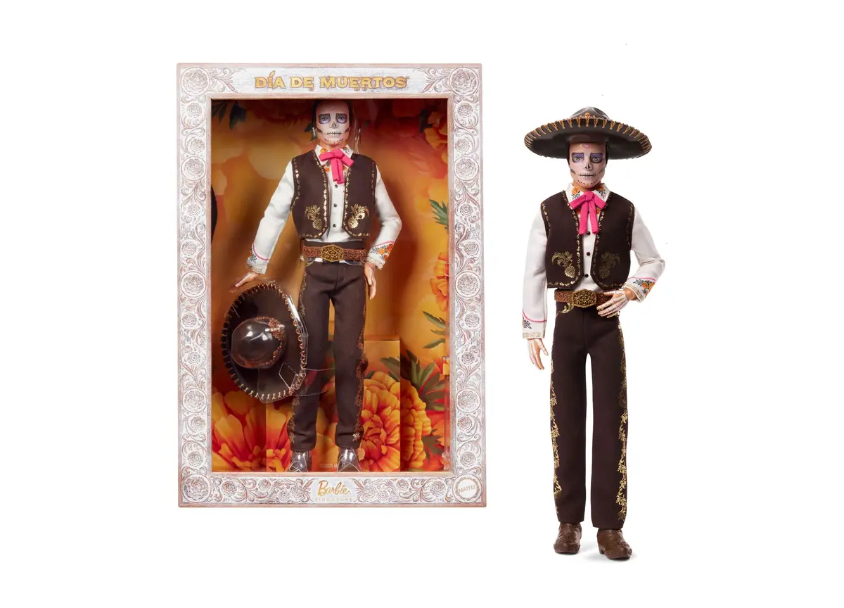 Barbie Ken Dia De Muertos Doll 1