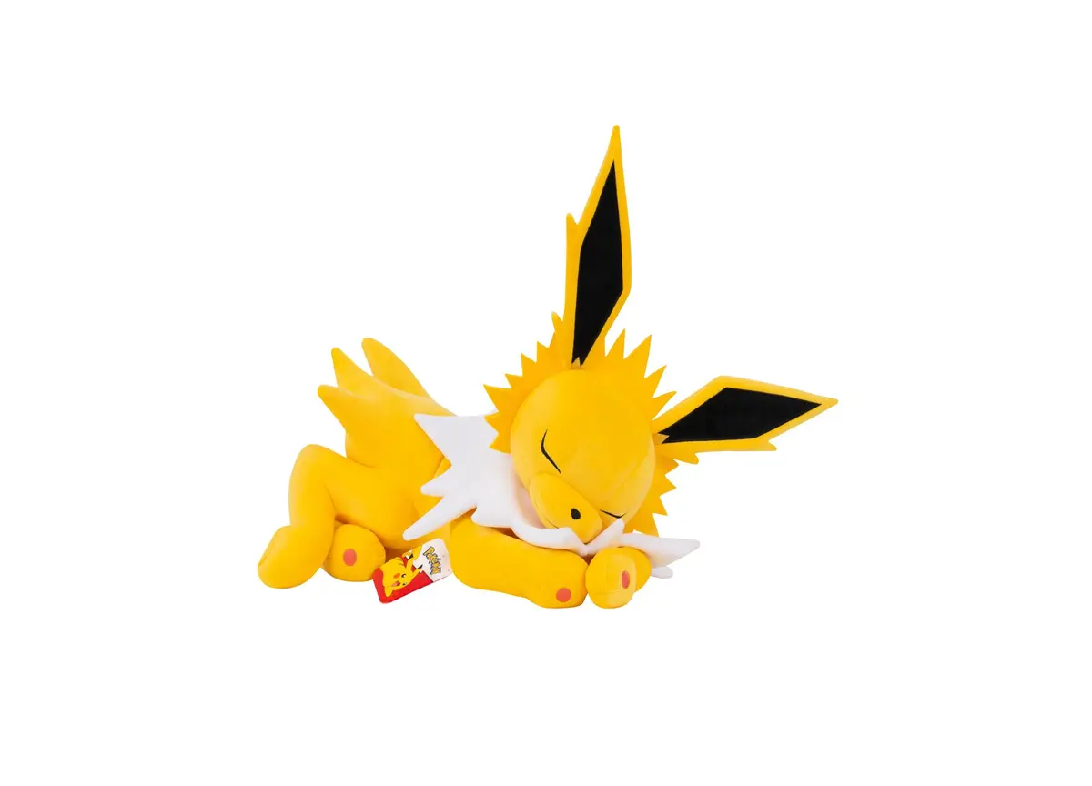 Pokémon 18 Inch Sleeping Jolteon Plush Stuffed Animal Toy 1
