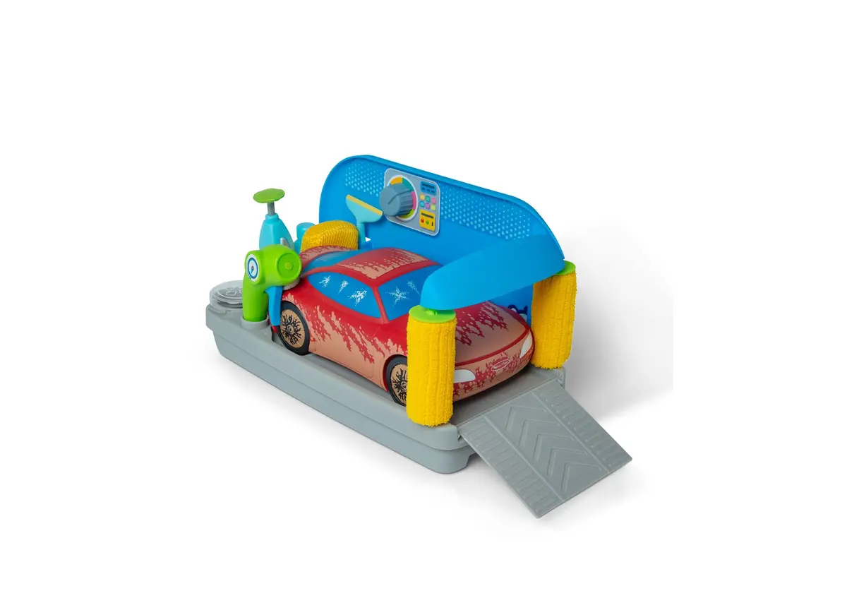 Melissa & Doug Water Wow Car Wash Play Set - Color-Changing Fun 1
