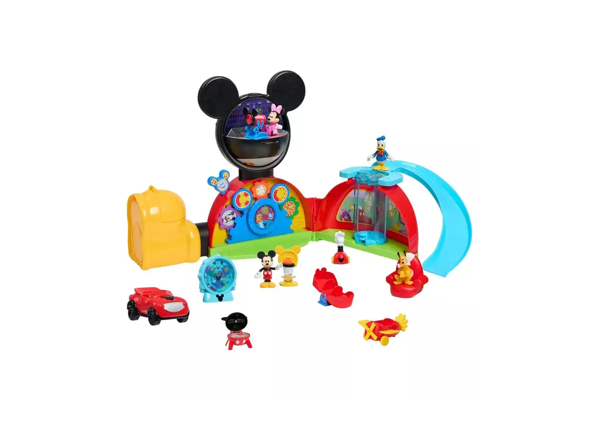 Disney Mickey Mouse Clubhouse Deluxe Doll Playset - Featuring Mickey, Minnie, And Donald 1