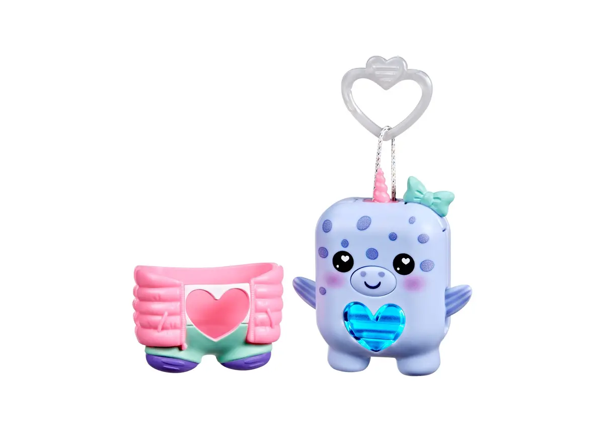 Nano-Mals Hasbro Blubby The Narwhal Interactive Electronic Fidget Toy 1