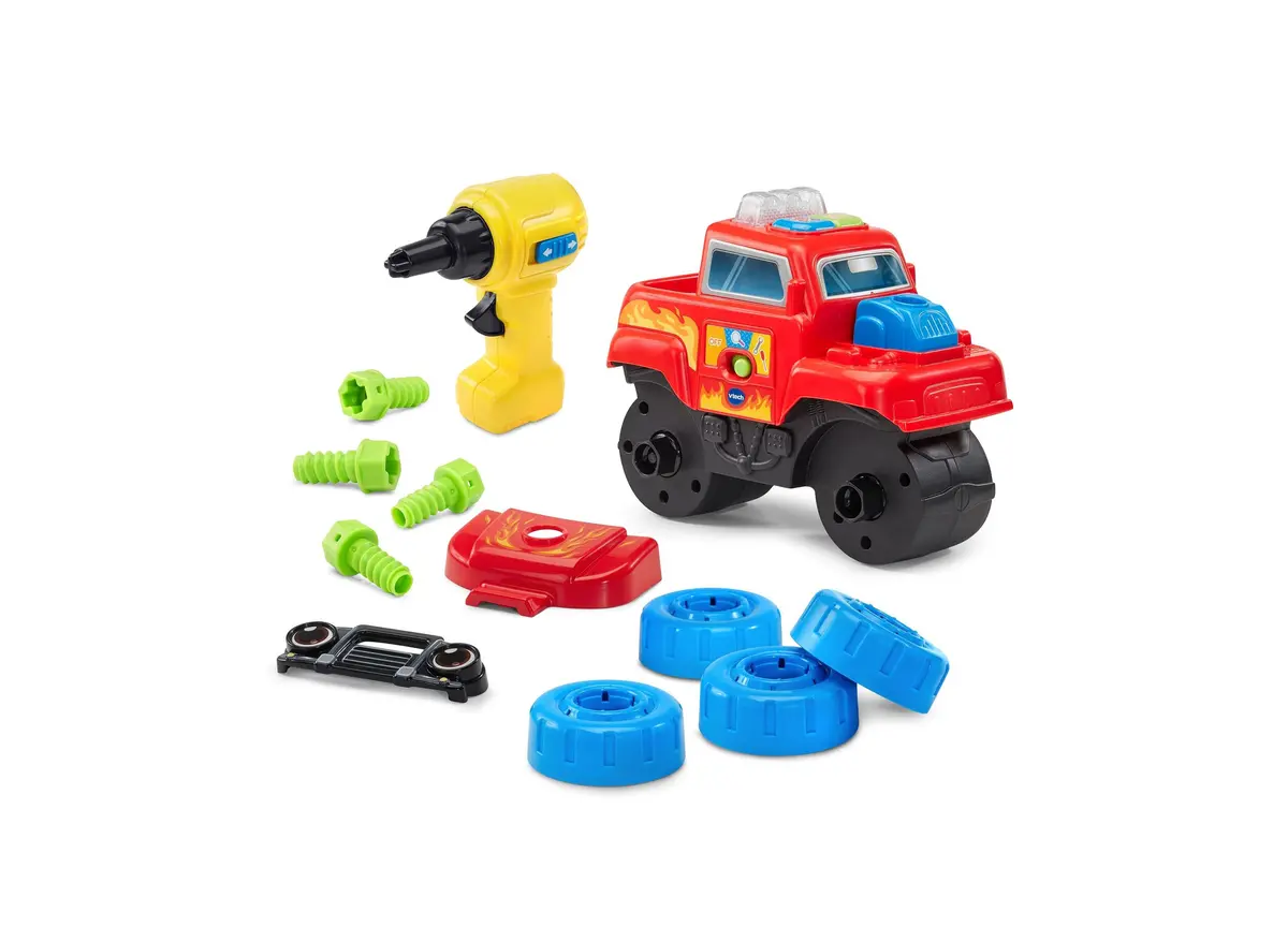 Vtech Drill And Learn Monster Truck Interactive Toy 1
