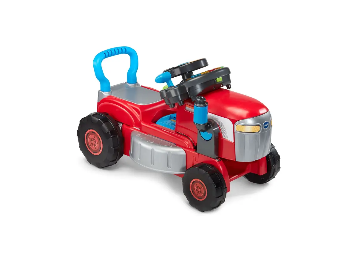 Vtech Get Growing - Interactive Tractor And Mower Ride-On Toy 1