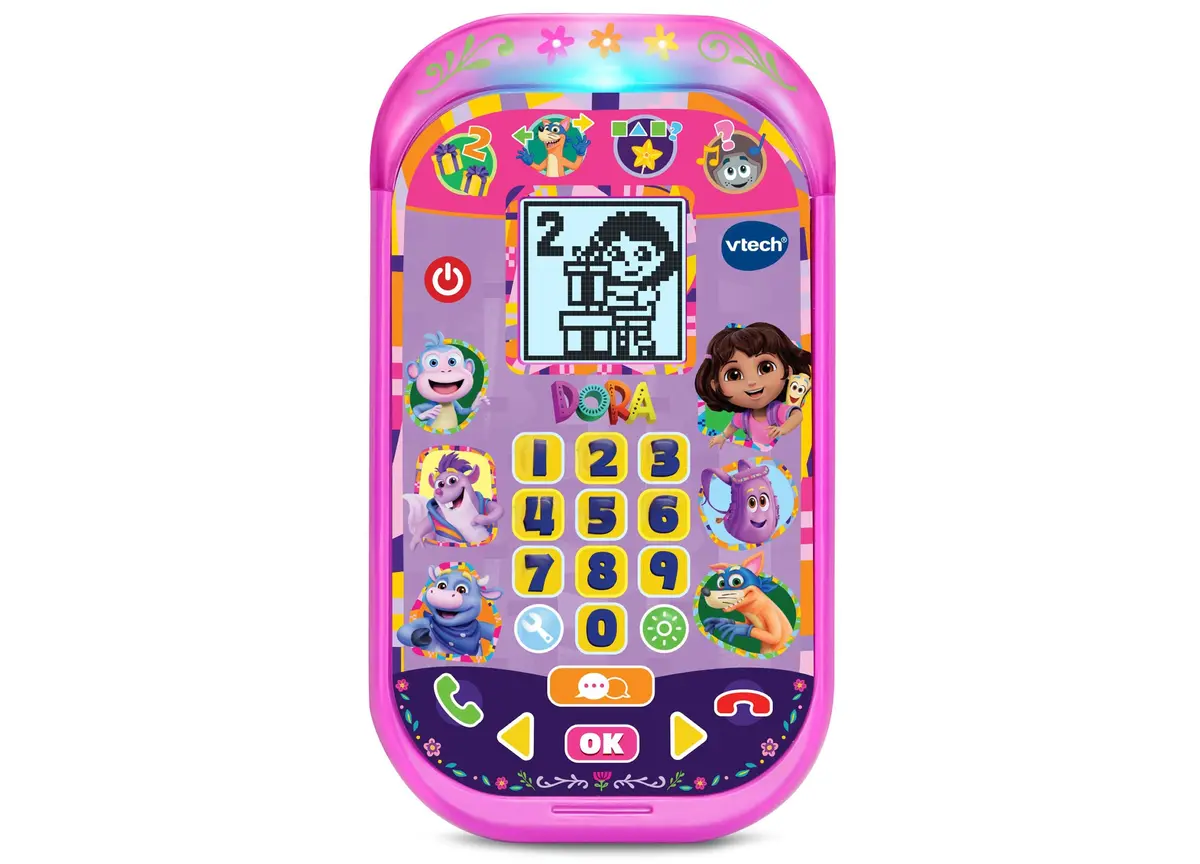 Vtech Dora Adventure Calls Learning Phone With Interactive Bilingual Play 1