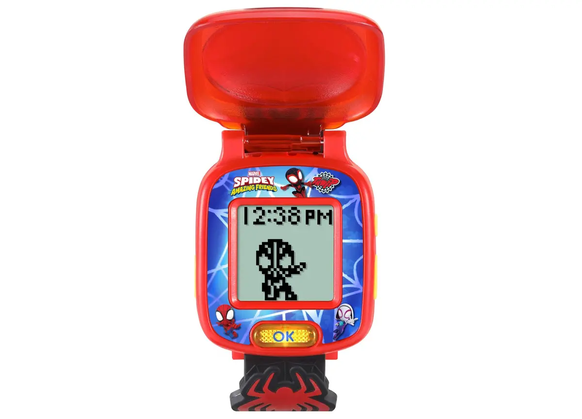 Vtech Kids' Spidey Amazing Friends Learning Watch - Multicolor Plastic Strap 1