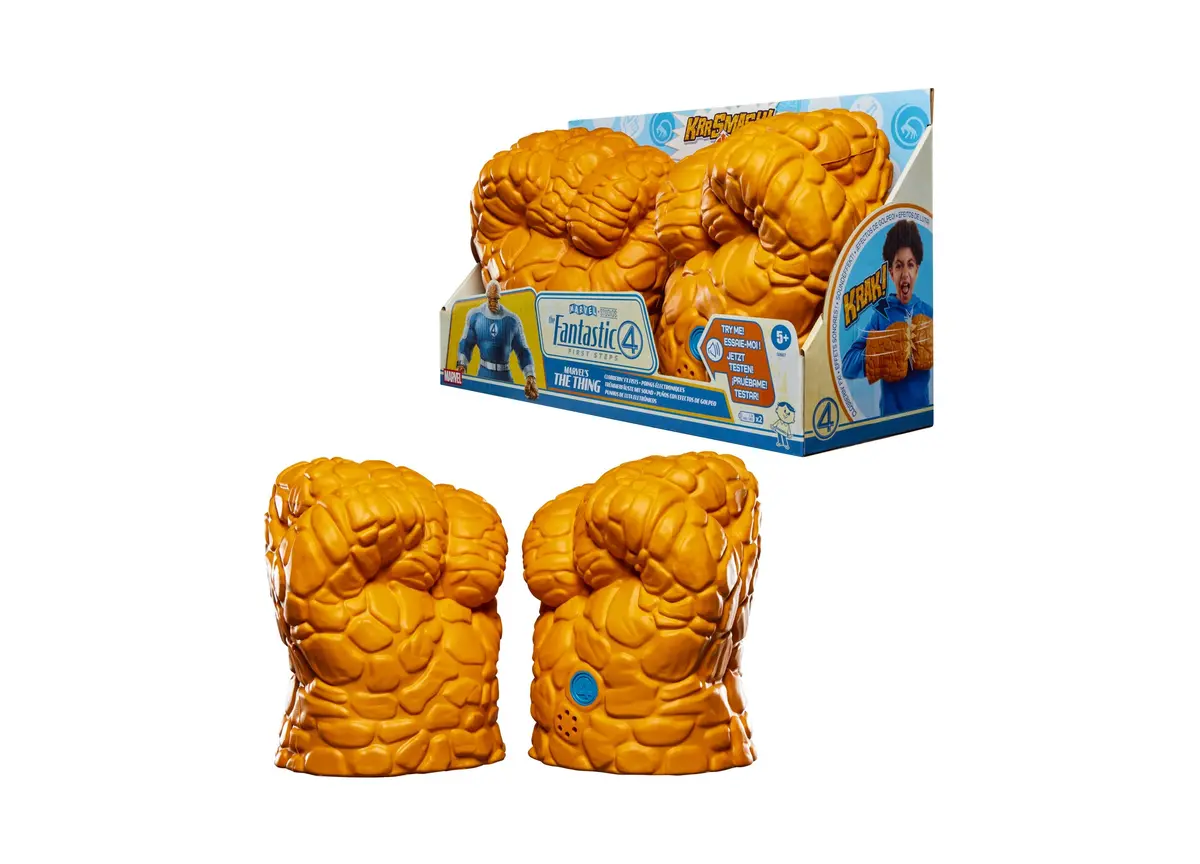 Hasbro Marvel's The Thing Clobberin' Fx Fists Role Play Toy 1