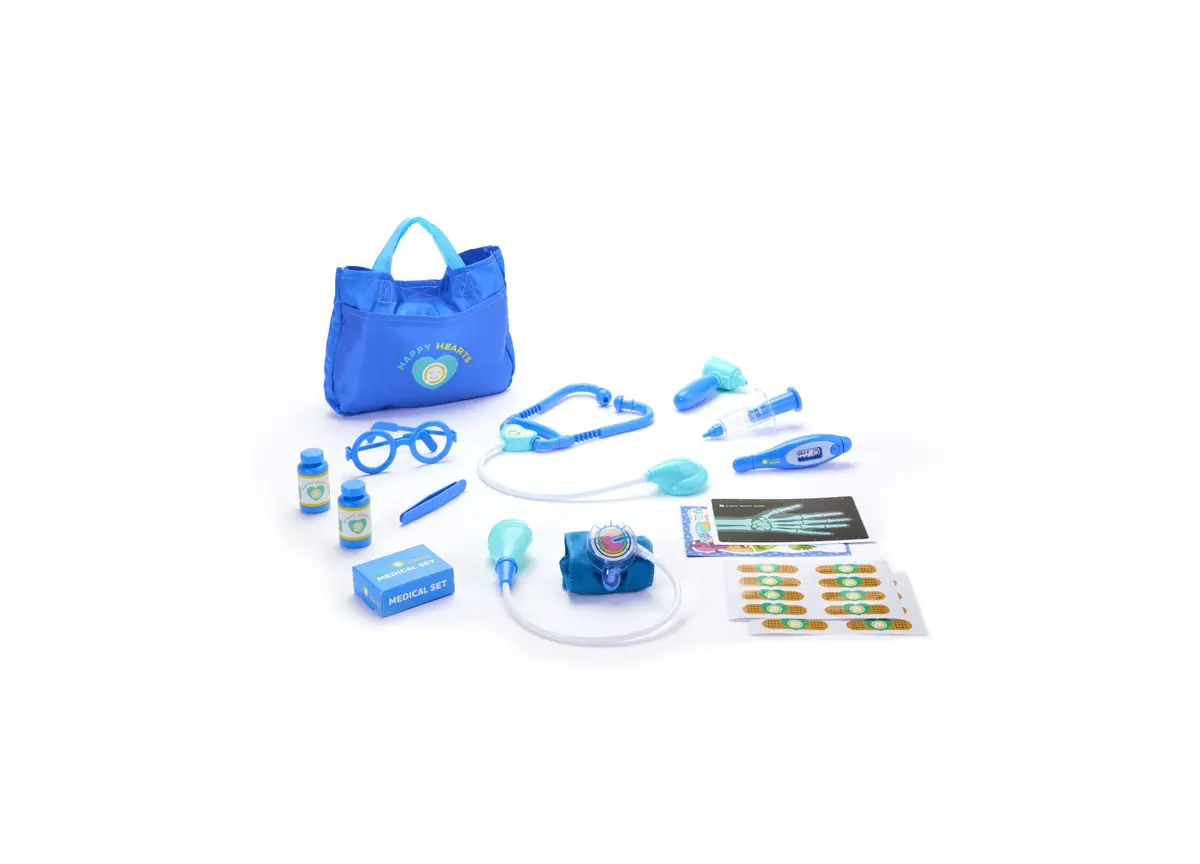 Geoffrey's Toy Box Hearts Doctor Medical Care Playset 1