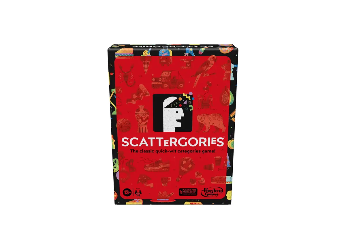 Hasbro Scattergories Classic Fast-Thinking Board Game 1