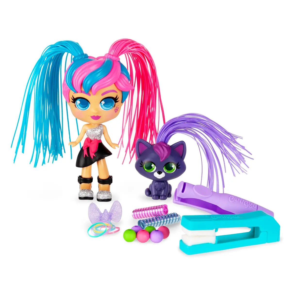 Curligirls Milli Deluxe Hairstyling Doll With Magicurl Hair 1
