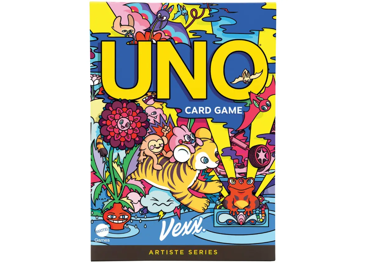 Mattel Uno Artiste Vexx Edition Card Game 1