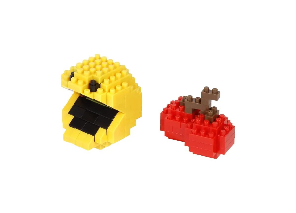 Nanoblock Pac-Man & Cherry Building Set - 150 Piece 1