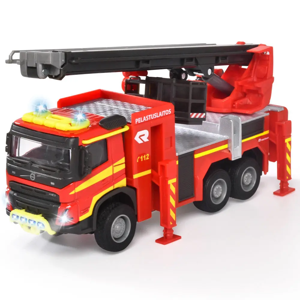 Majorette Grand Series Volvo Fire Engine Truck With Extendable Ladder 1