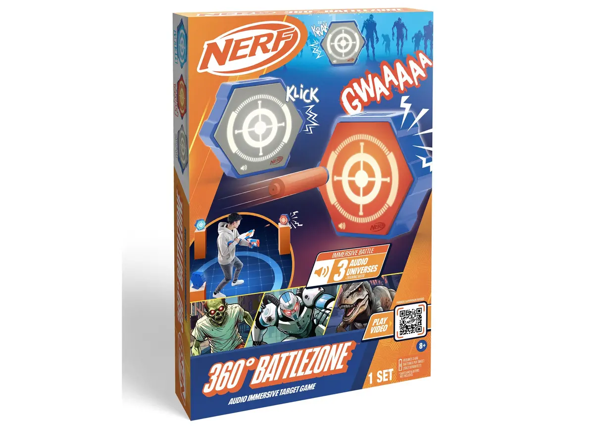 Nerf 360 Battlezone Surroundfx Battlefield - Interactive Playset 1
