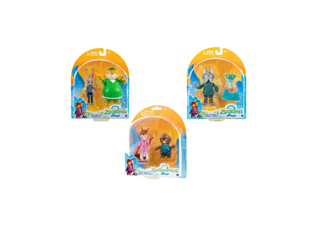 Zootopia 2-Pack Assorted Character Figure Set 1
