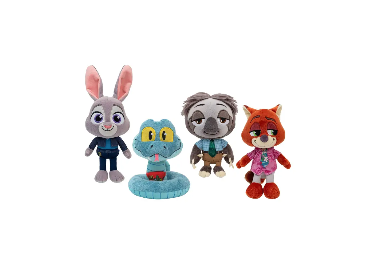 Zootopia 8-Core Character Plush Toy Set 1