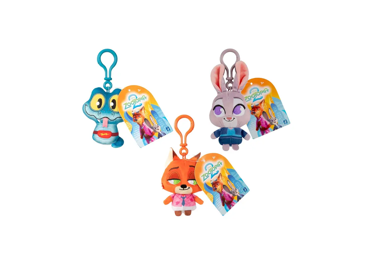 Zootopia 3-Inch Officer Judy Hopps Clip-On Plush Toy 1