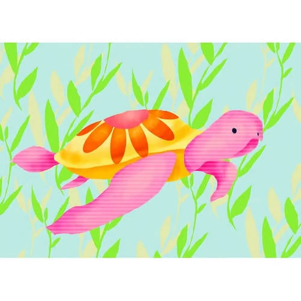 Oopsy Daisy's Maggie The Sea Turtle 14X10 Canvas Wall Art 1
