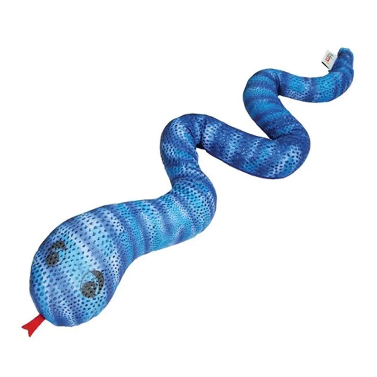 Manimo Sparkly Blue Snake Weighted Plush - 1 Kg 1
