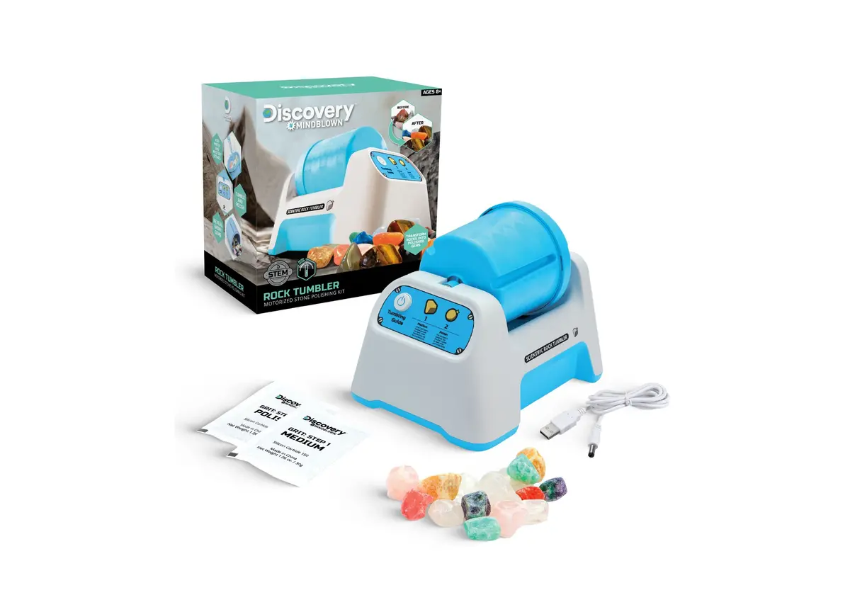Discovery #Mindblown Rock Gem Polishing Science Kit 1