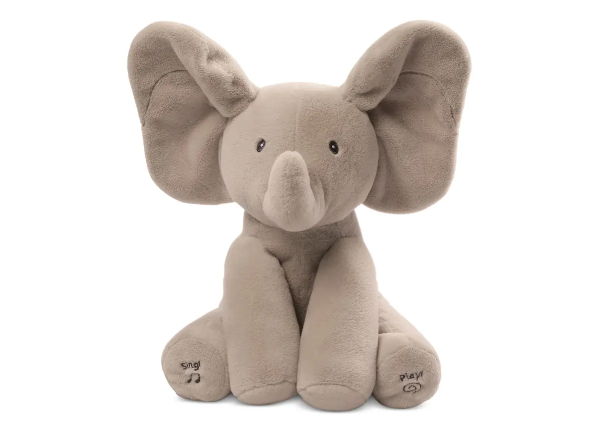 Gund Flappy The Elephant Interactive Musical Stuffed Toy - 12 Inch 1