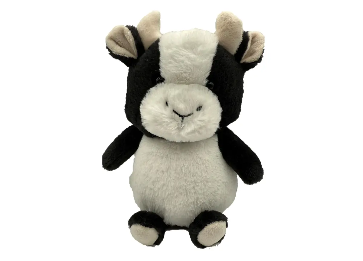Wild Hippo Moo Squad 12 Inch Plush Easter Cow - Colorful 1