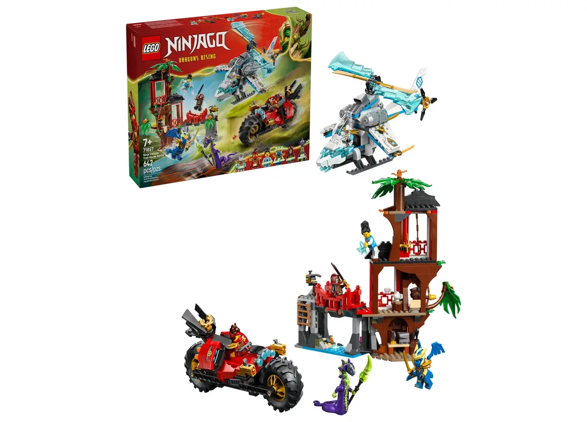 Lego Ninjago Ninja Vehicle Tree House Battle Set, 642 Pieces 1