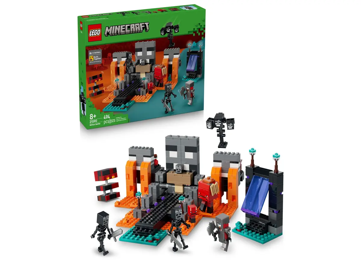 Lego Minecraft Wither Battle Adventure Set 21590 - 494 Pieces 1