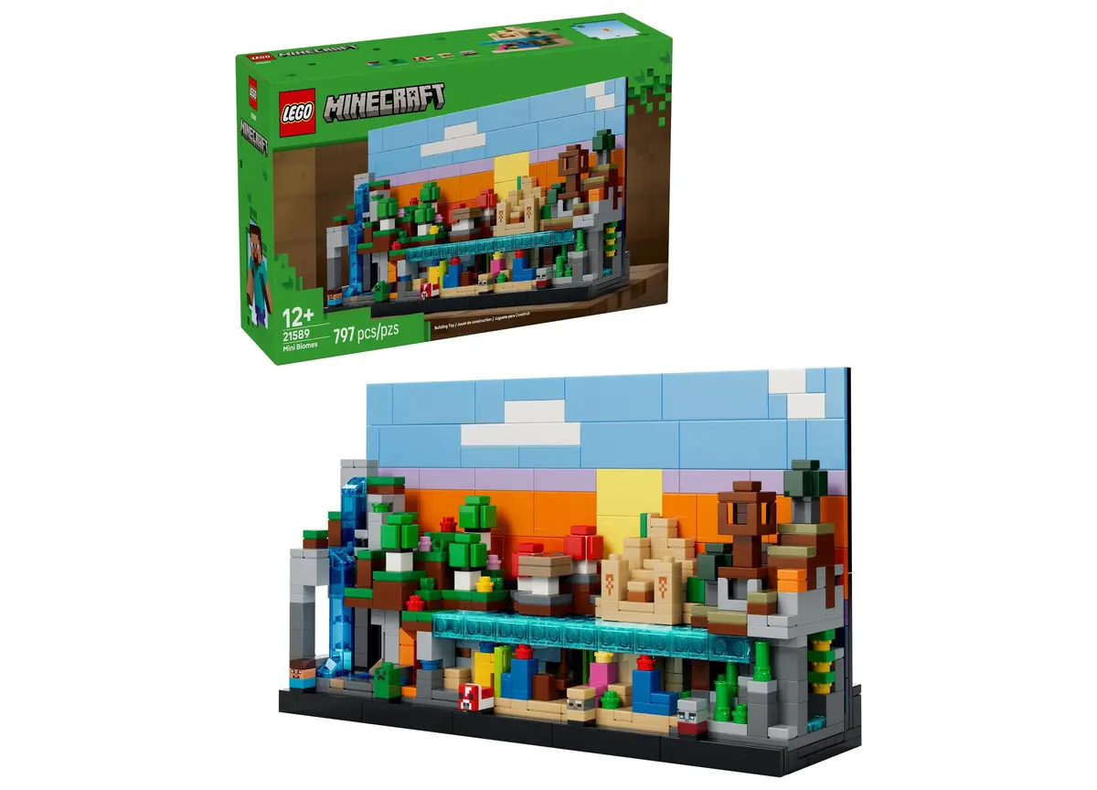 Lego Minecraft Mini Biomes Set 21589 - 797 Pieces Of Creative Play 1