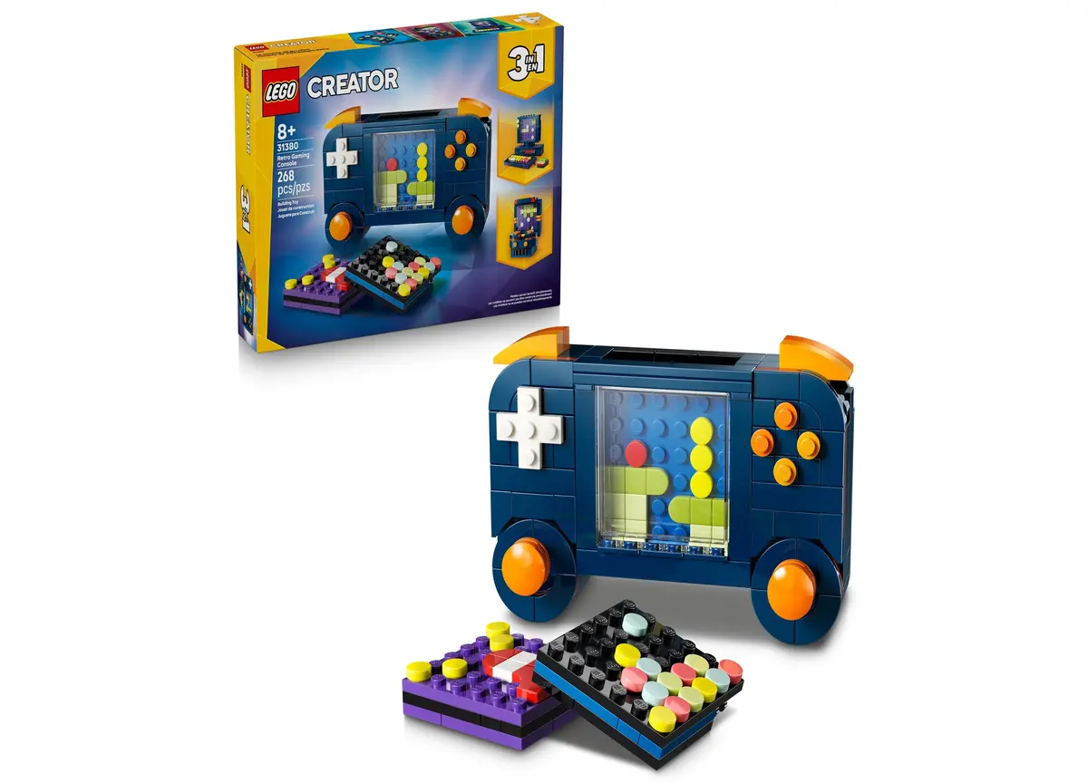 Lego Creator 3-In-1 Retro Gaming Console Building Set 31380, 268 Pieces 1