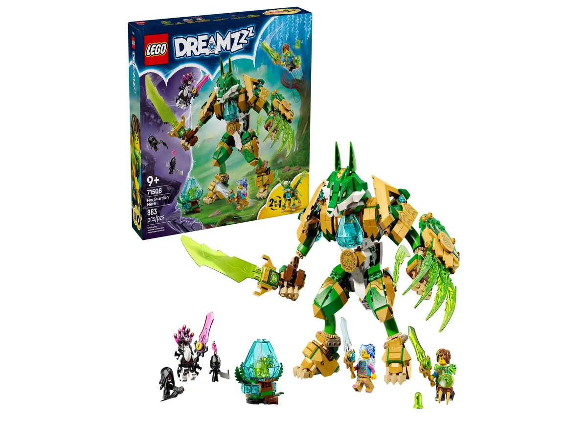 Lego® Dreamzzz Fox Guardian Mech Building Toy 71508, 883 Pieces 1