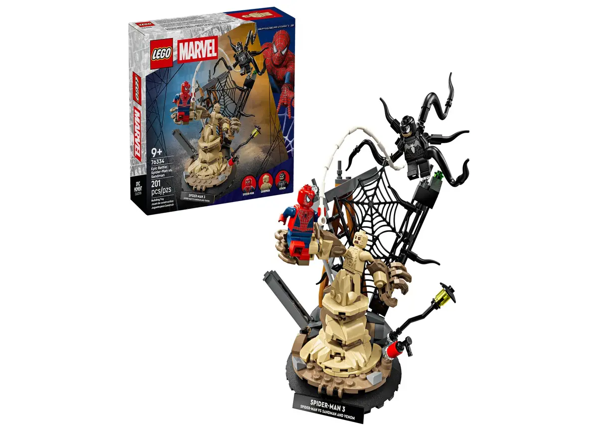 Lego Marvel Spider-Man Vs. Sandman Epic Battle Set - 201 Pieces 1
