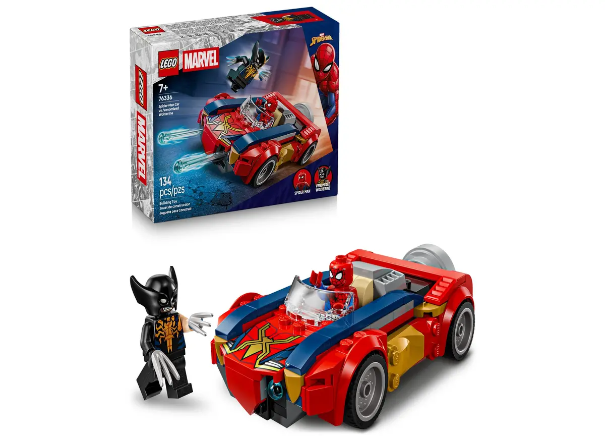 Lego Marvel Spider-Man Vs. Venomized Wolverine Set 76336 - 134 Pieces 1