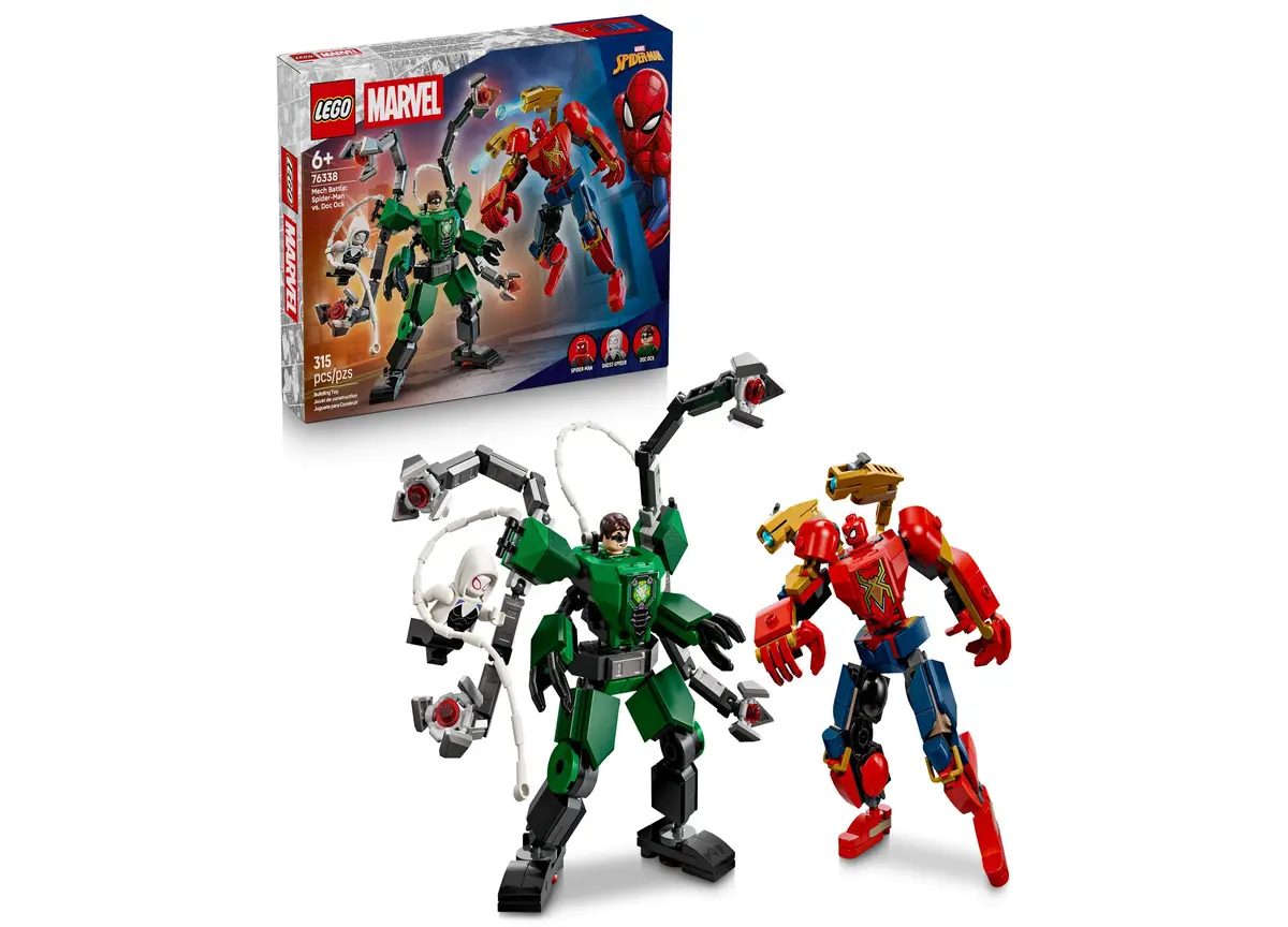 Lego Marvel Spider-Man Vs. Doc Ock Mech Battle Set 76338 - 315 Pieces 1
