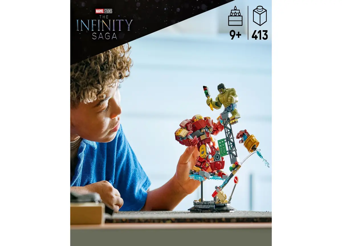 Lego Marvel Epic Battle: Hulkbuster Vs. The Hulk Set 76343 - 413 Pieces 2
