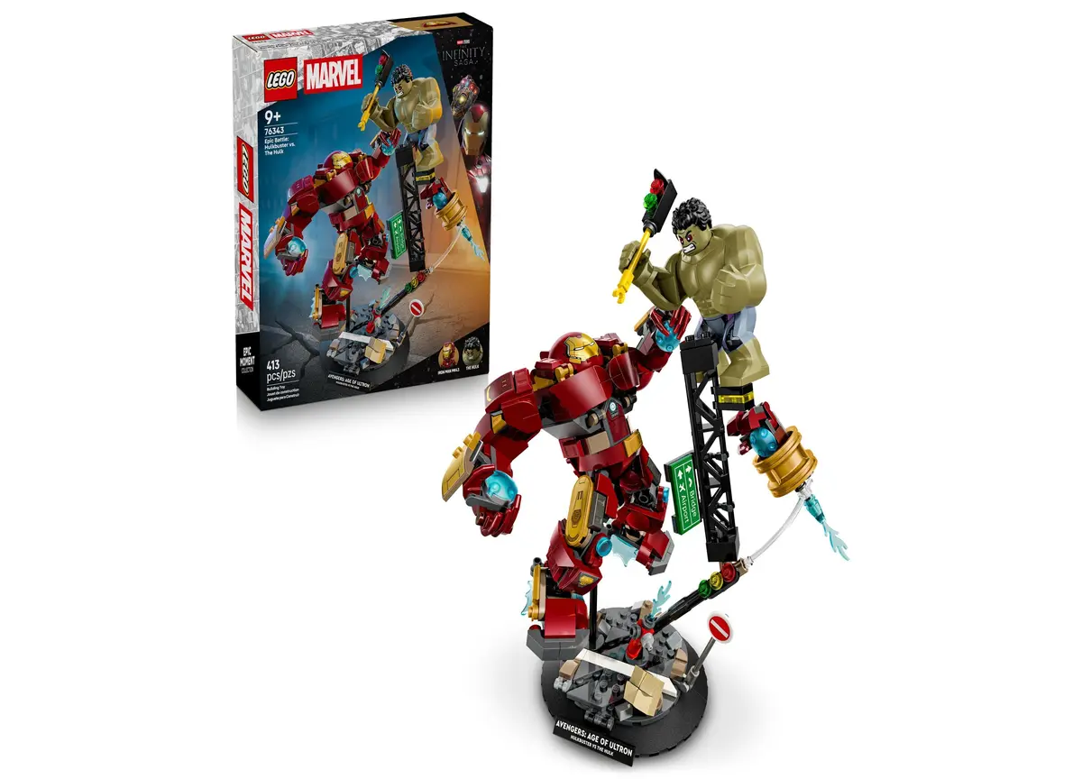 Lego Marvel Epic Battle: Hulkbuster Vs. The Hulk Set 76343 - 413 Pieces 1