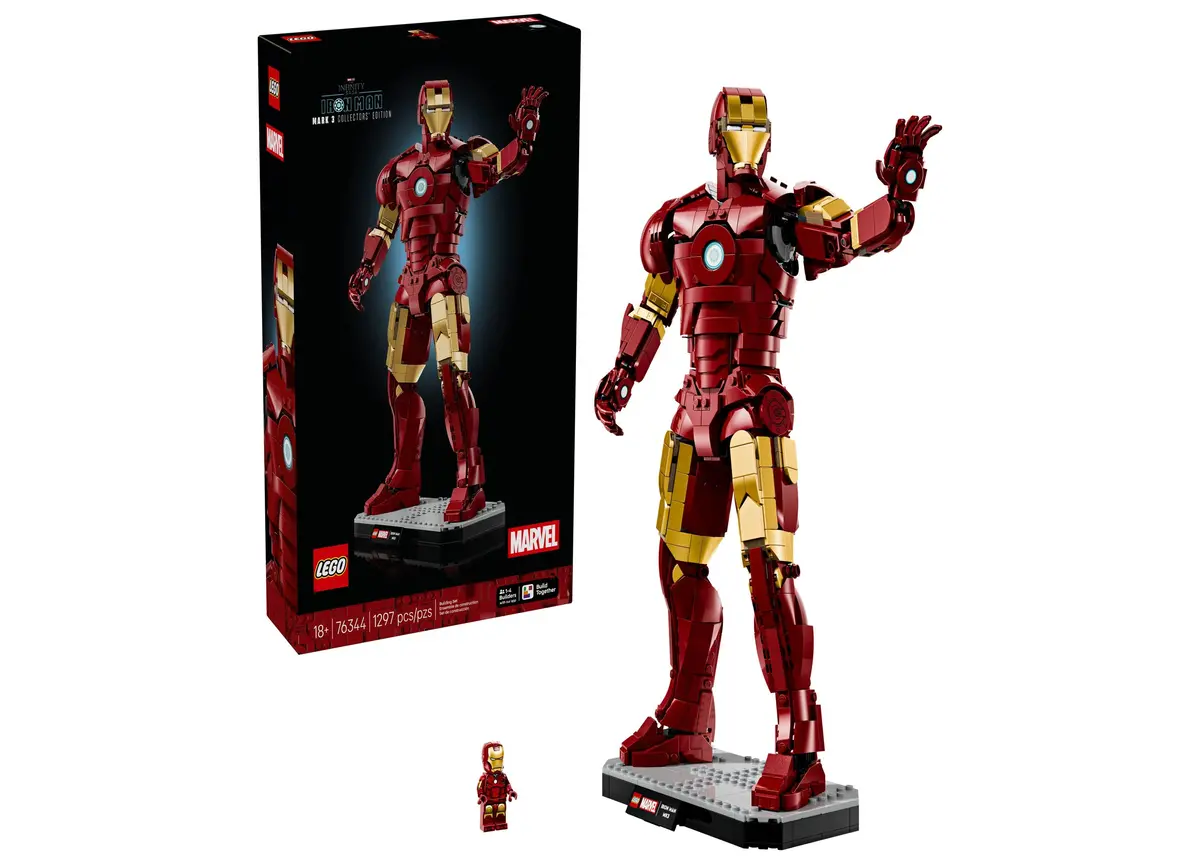 Lego Marvel Iron Man Mark 3 Exclusive Collector's Set - 1297 Pieces 1