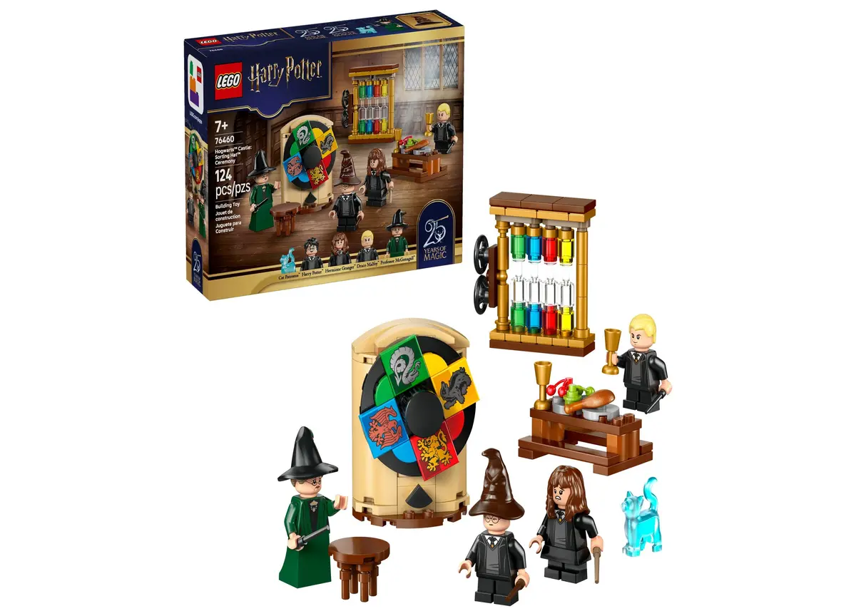 Lego Harry Potter Hogwarts Sorting Hat Ceremony Set 76460, 124 Pieces 1