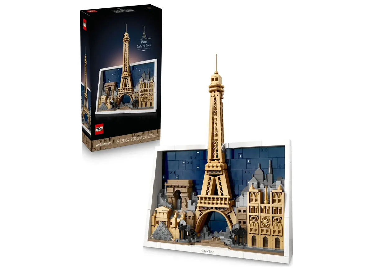 Lego Architecture Paris - 958-Piece City Of Love Building Set 21064 1