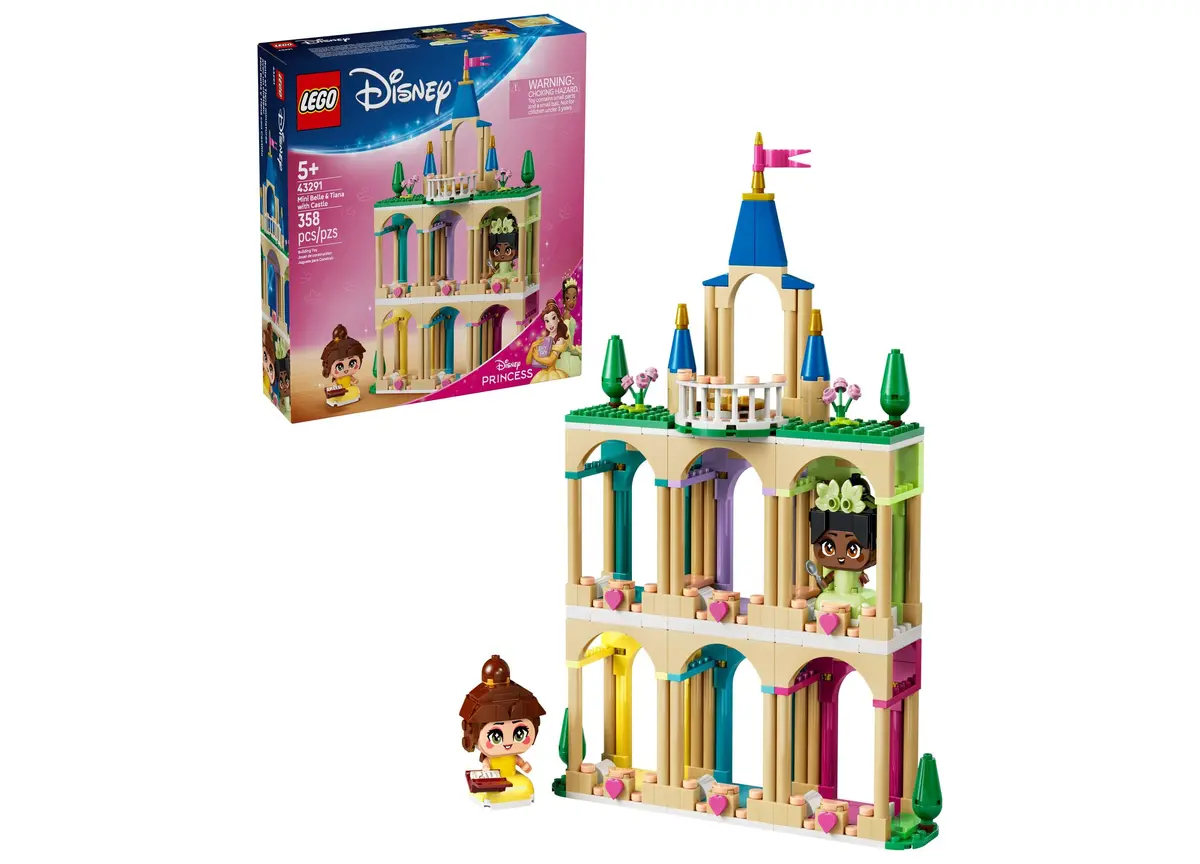 Lego Disney Princess Belle & Tiana Mini Castle Playset 358 Pieces 1