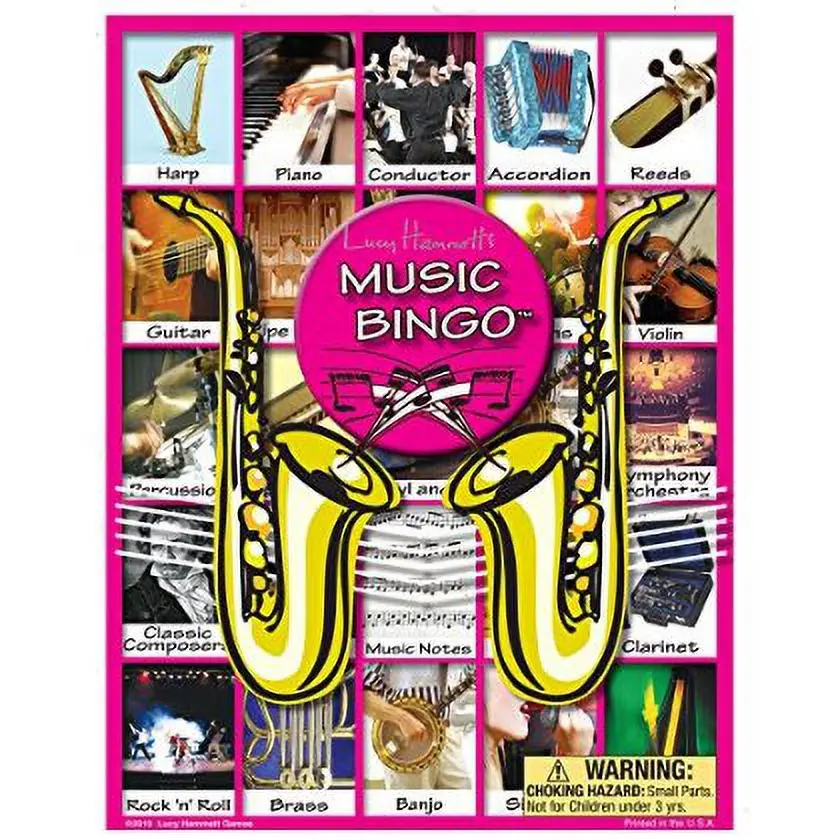 Melodic Bingo Adventure - Learn Music Symbols And Instruments 1